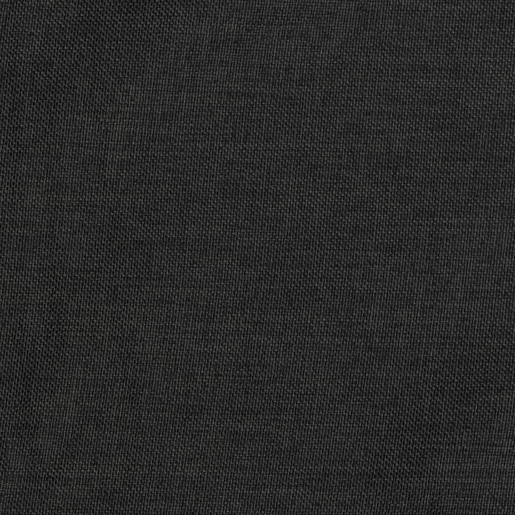 vidaXL Linen-Look Blackout Curtains 2 pcs Anthracite 140x245cm - Sudd