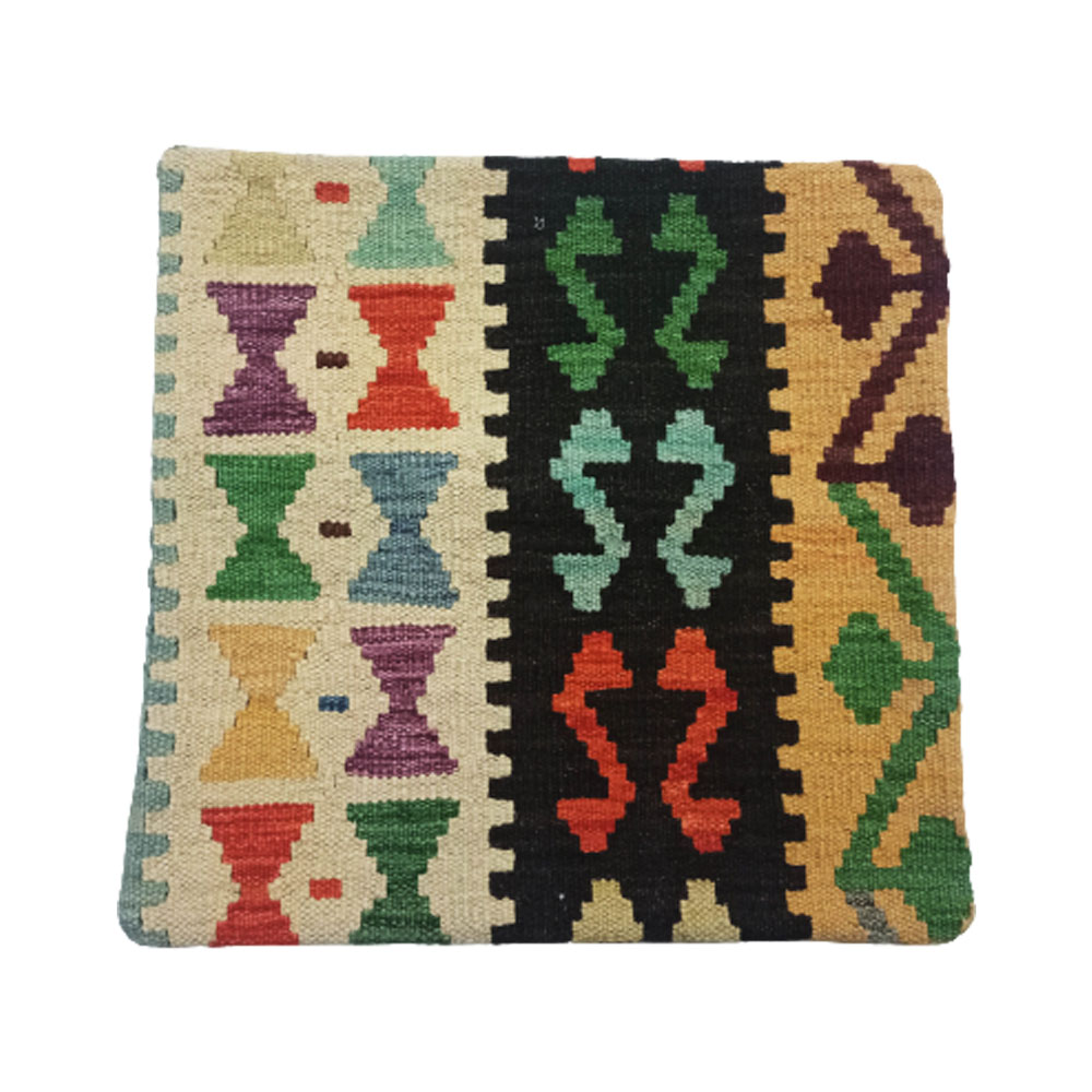 Kilim Handwoven Lichen Cushion Cover - Sudd