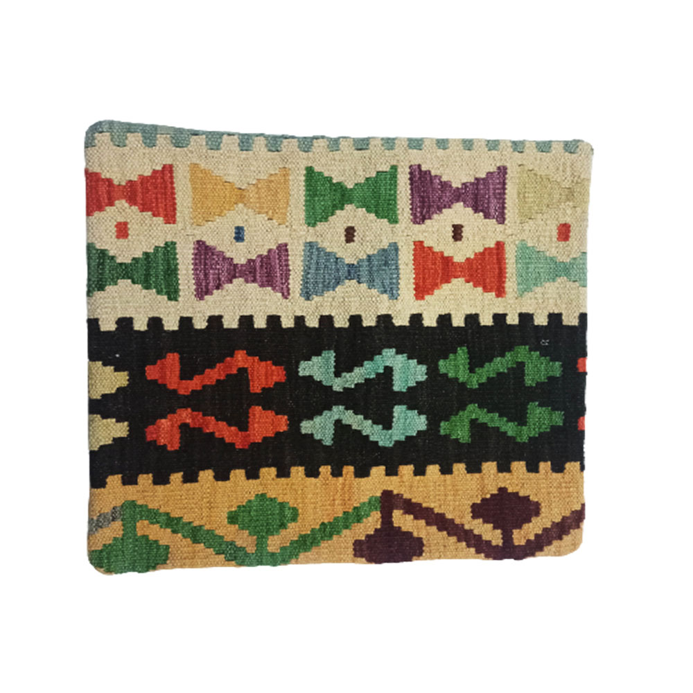 Kilim Handwoven Lichen Cushion Cover - Sudd