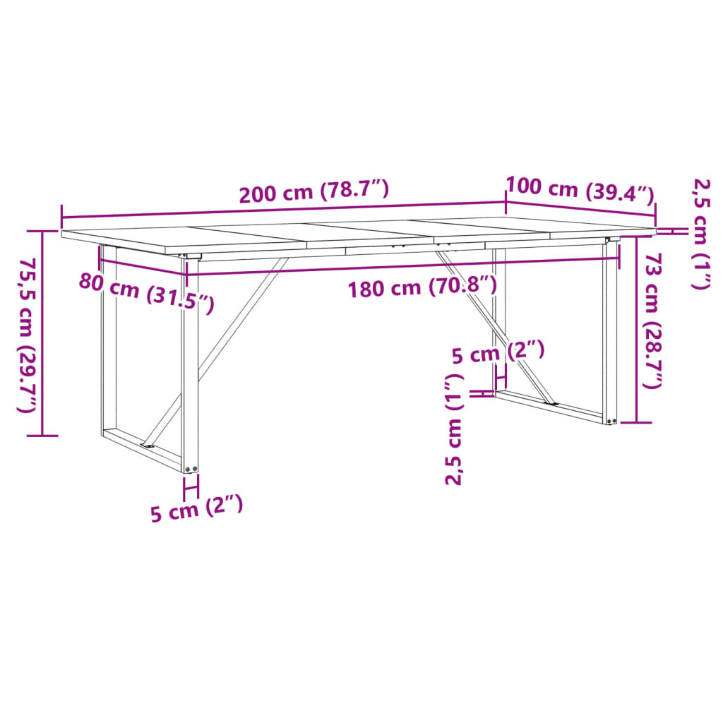 Austin Dining Table - Sudd