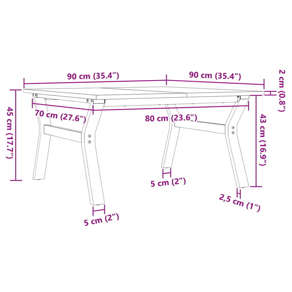 Soho Coffee Table - Sudd