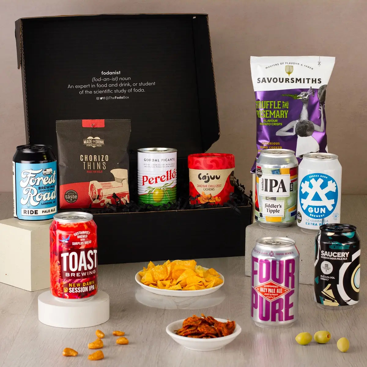 Beer and Nibbles Gift Hamper - Sudd