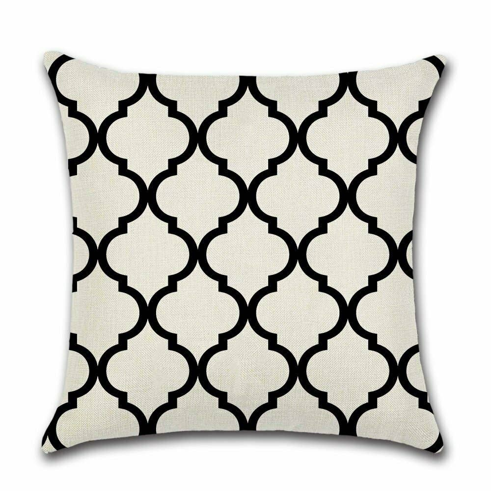 Cushion Cover Acies - Anna | Square Shape, Double-Sided Print, 100% Polyester, Invisible Zipper - Sudd