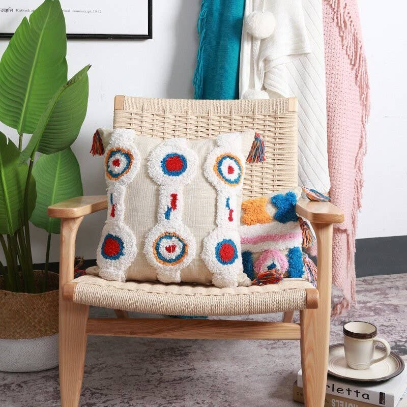 Bohemian Colorful Piper Cushion Cover - Square, 45x45 cm - Sudd