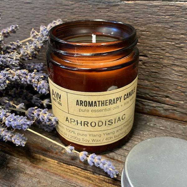 Aromatherapy Candle - Aphrodisiac | Enchant Your Senses with Pure Essential Oils - Sudd