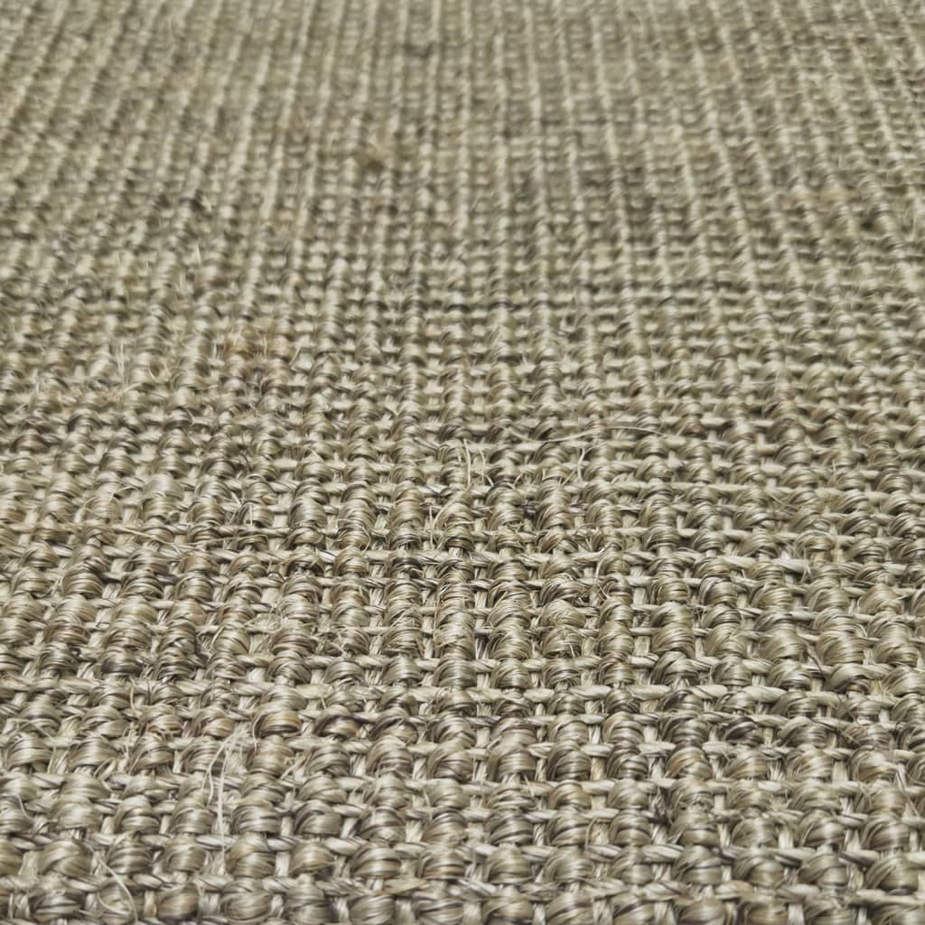 vidaXL Rug Natural Sisal 80x250 cm Green - Sudd