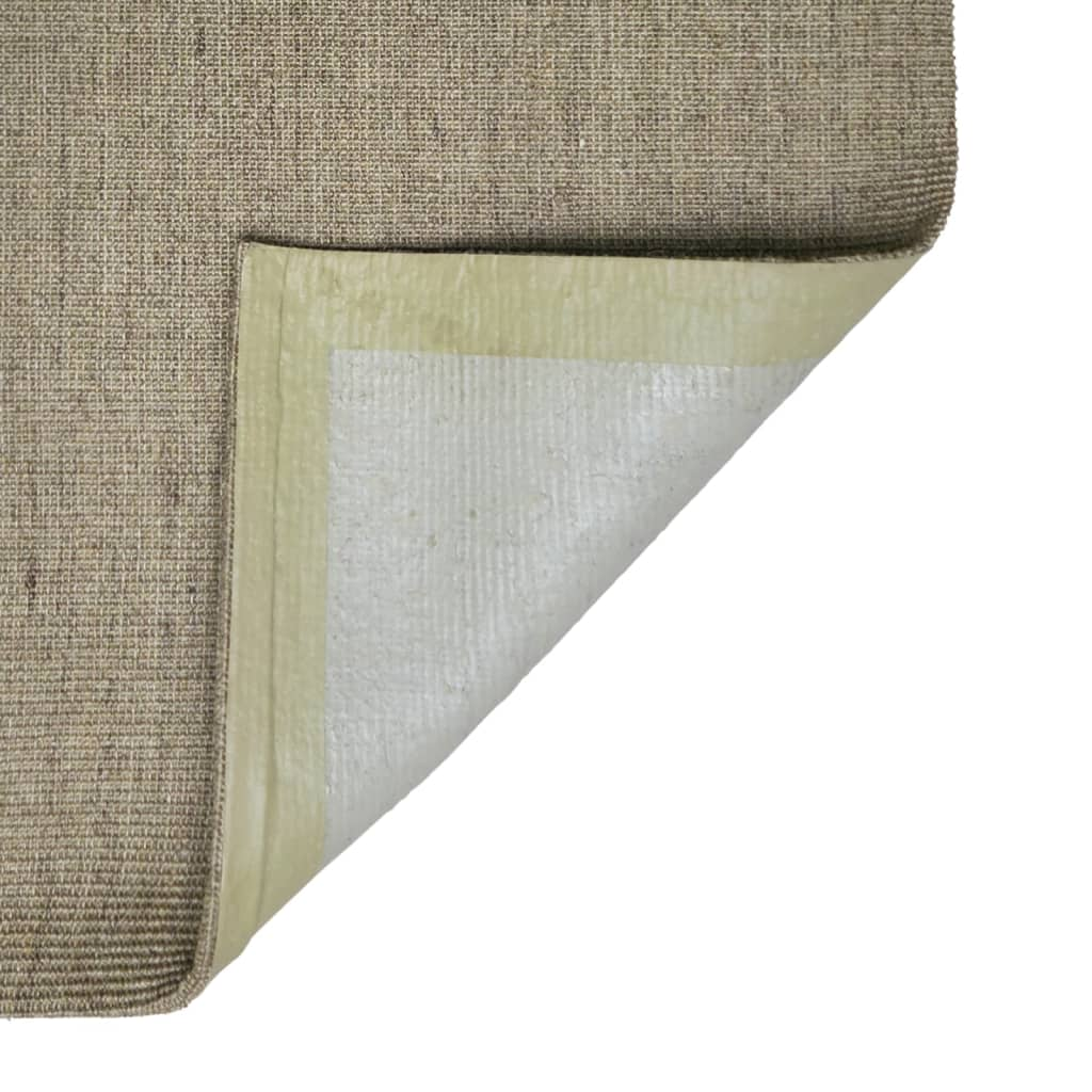 vidaXL Rug Natural Sisal 80x250 cm Green - Sudd