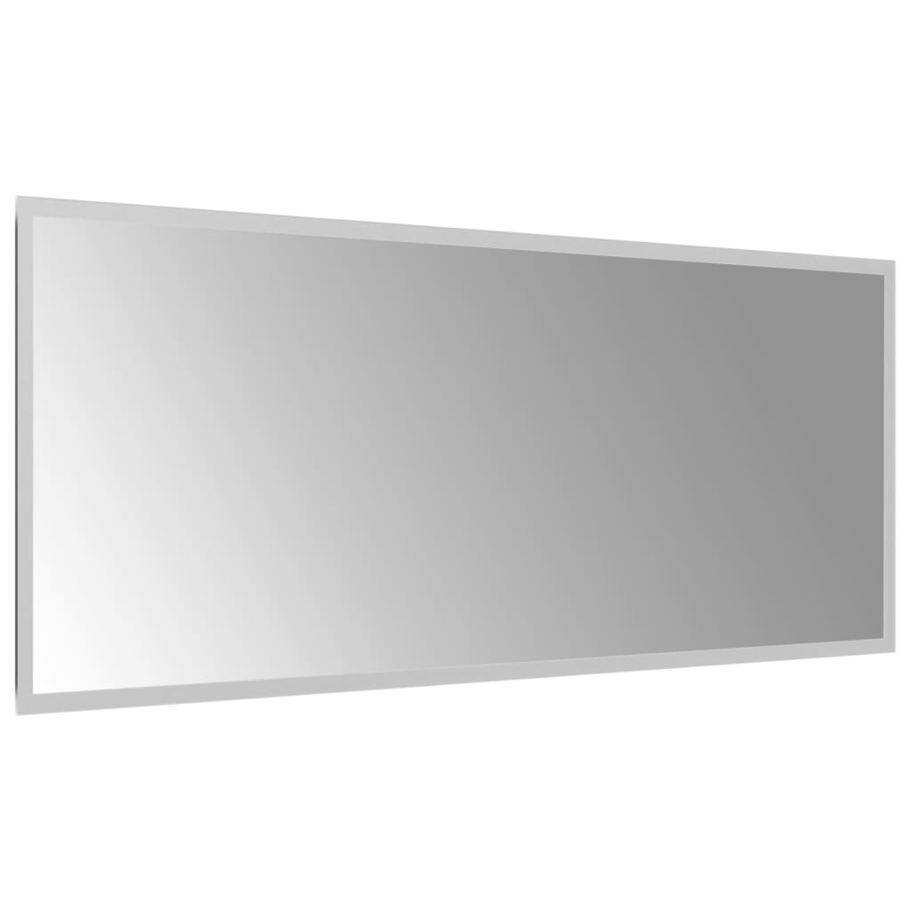 LED Bathroom Mirror 100x40 cm - Waterproof, USB Interface, Easy Installation - Sudd