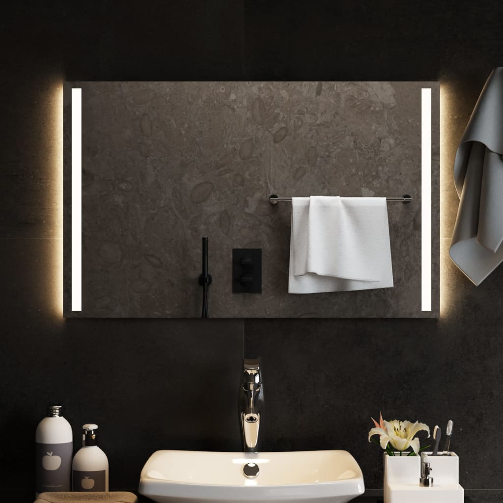 LED Bathroom Mirror 80x50 cm - Sudd