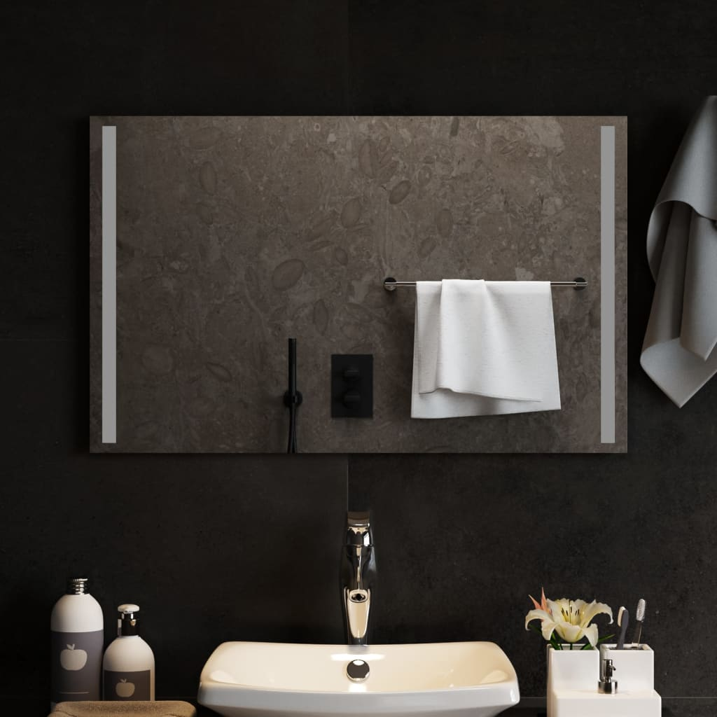 LED Bathroom Mirror 80x50 cm - Sudd