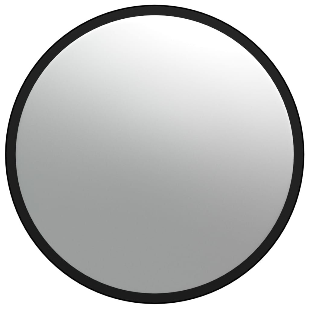 Indoor Convex Traffic Mirror Black 40 cm - Sudd