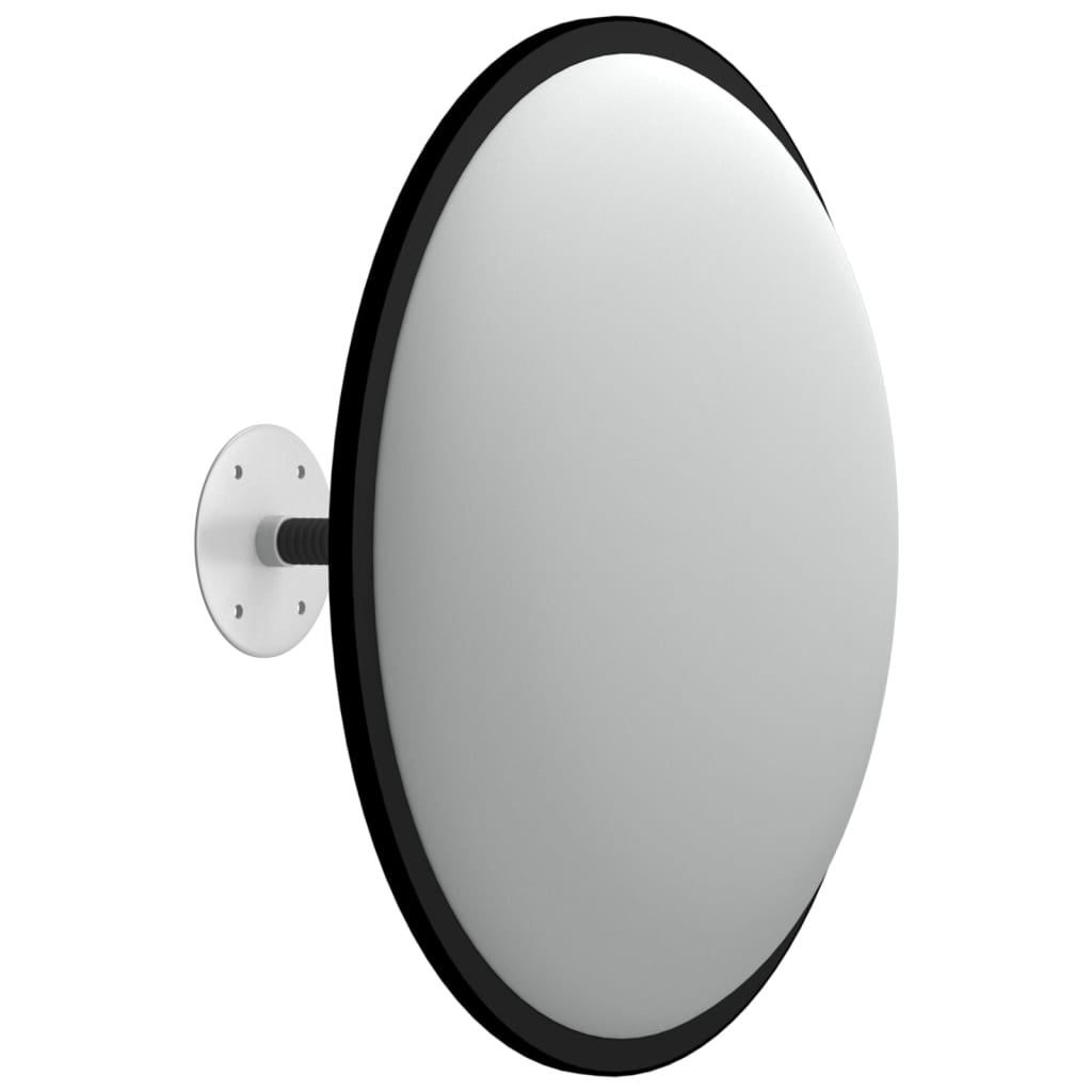 Indoor Convex Traffic Mirror Black 40 cm - Sudd