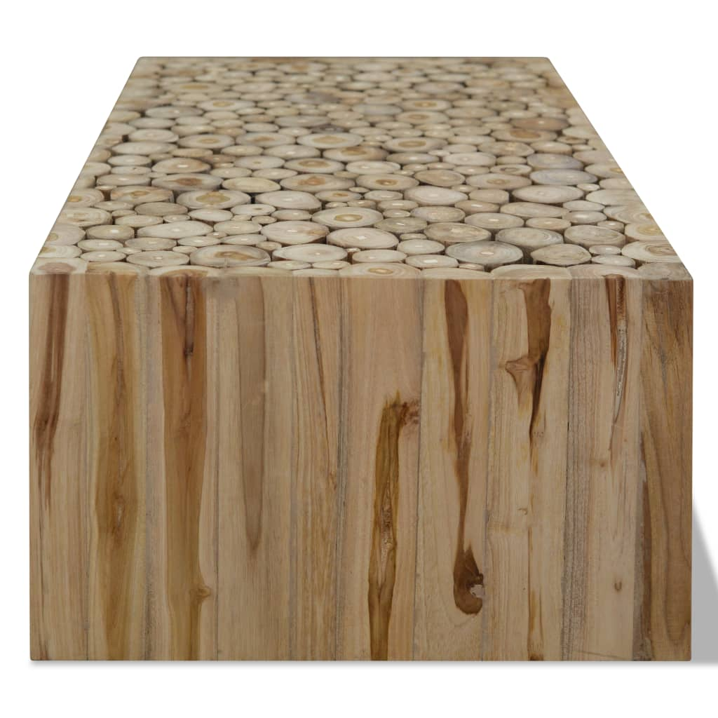 Test Teak Coffee Table 90x50x30 cm - Sudd