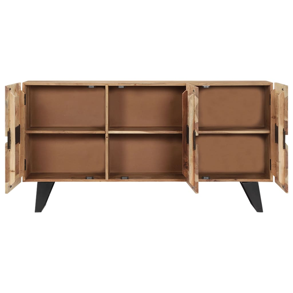 vidaXL Sideboard 150x40x79 cm Solid Acacia Wood - Sudd