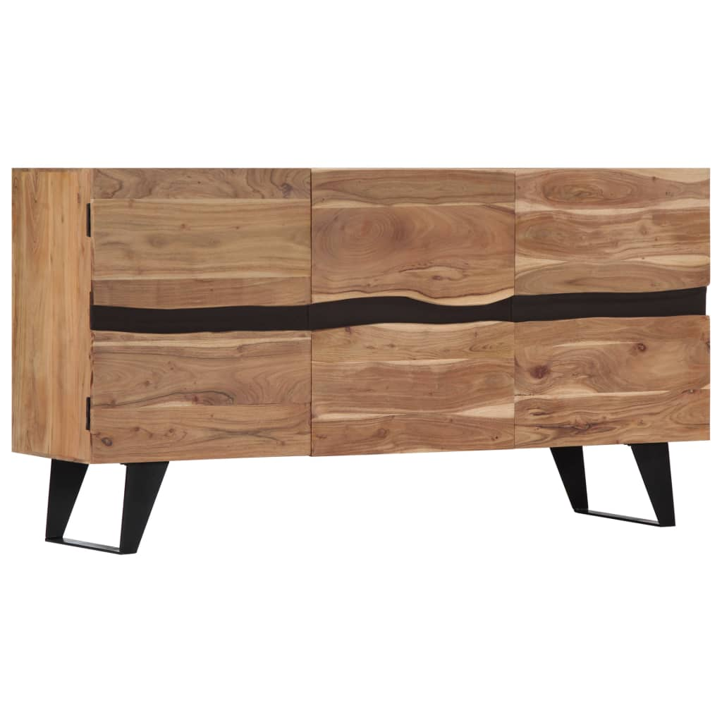 vidaXL Sideboard 150x40x79 cm Solid Acacia Wood - Sudd