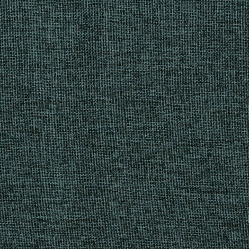 vidaXL Linen-Look Blackout Curtains with Grommets Green 290x245cm