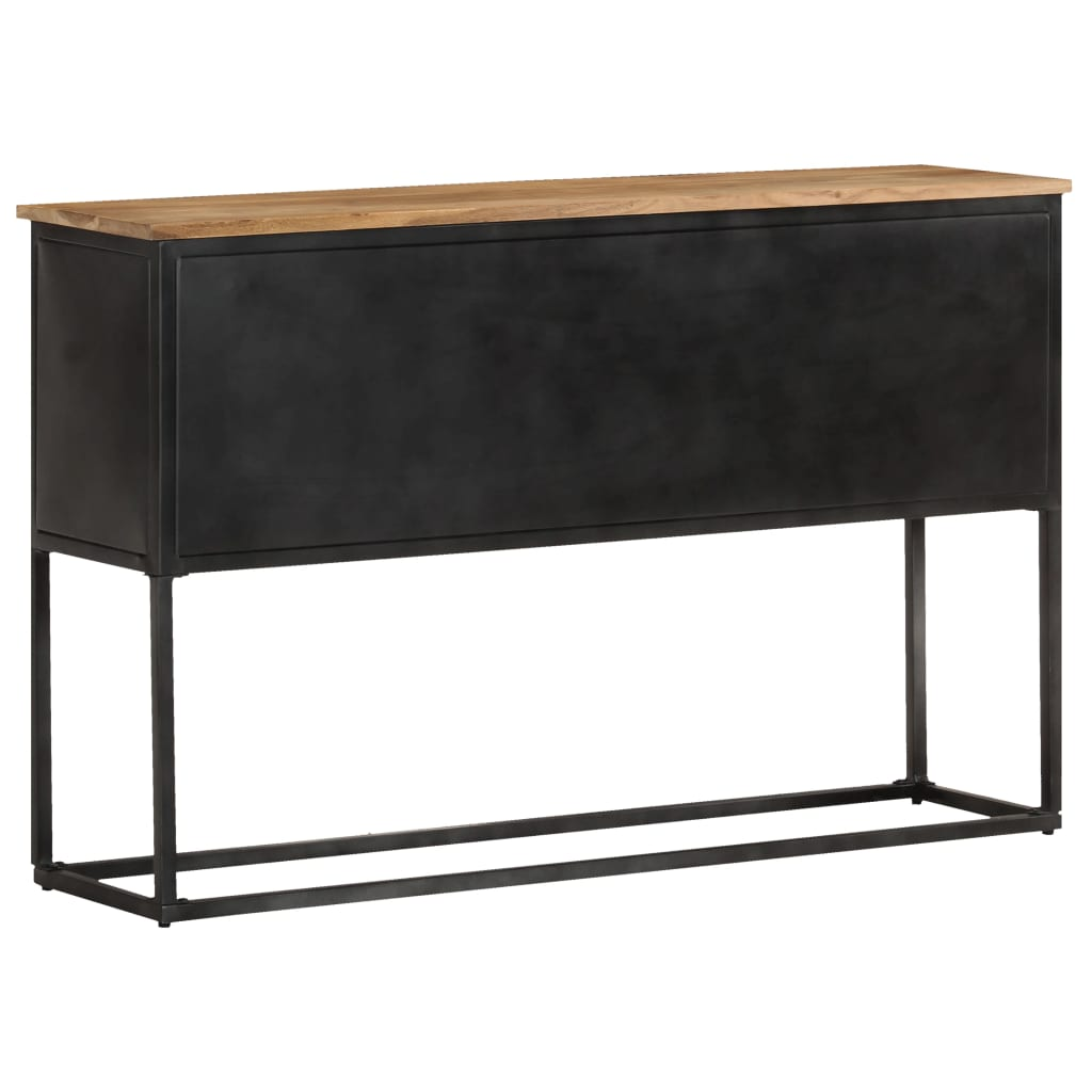 vidaXL Sideboard 120x30x75 cm Solid Acacia Wood - Sudd