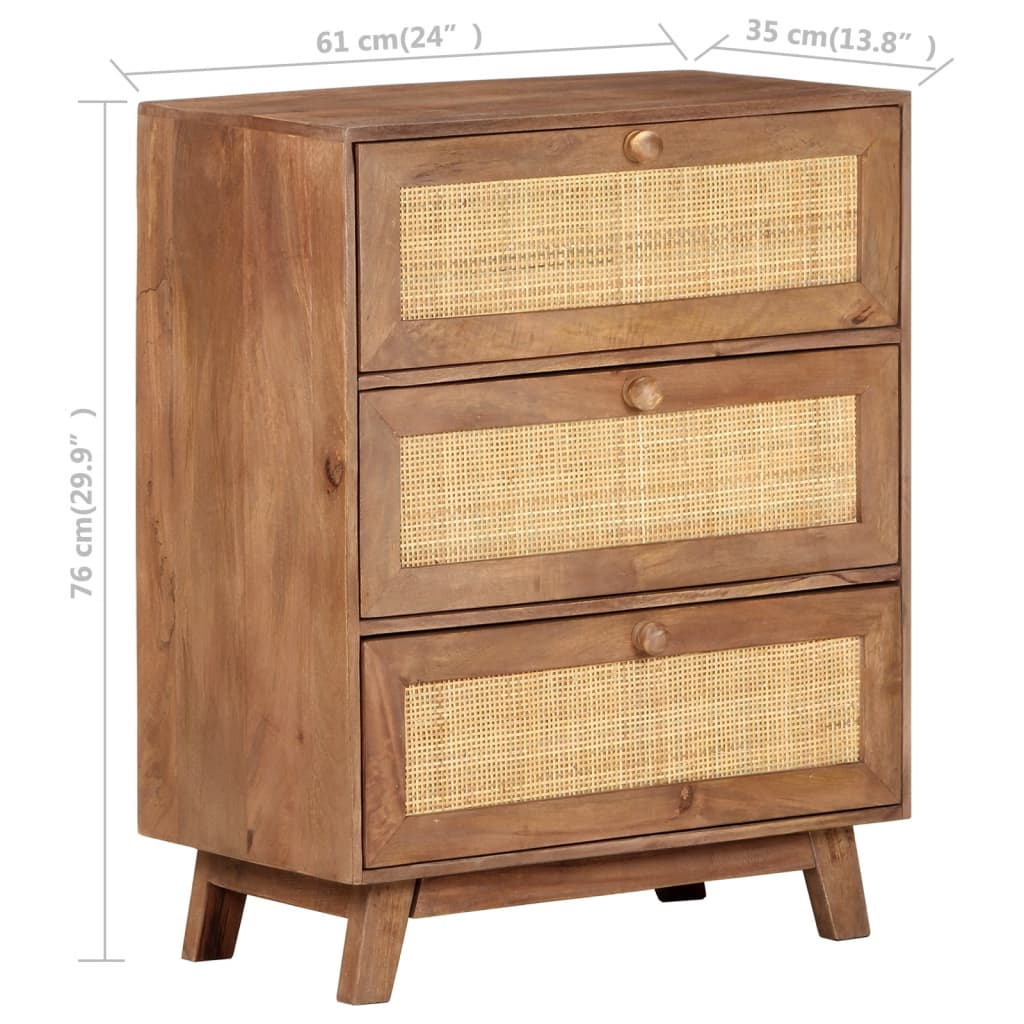 Mango Wood Sideboard - Sudd