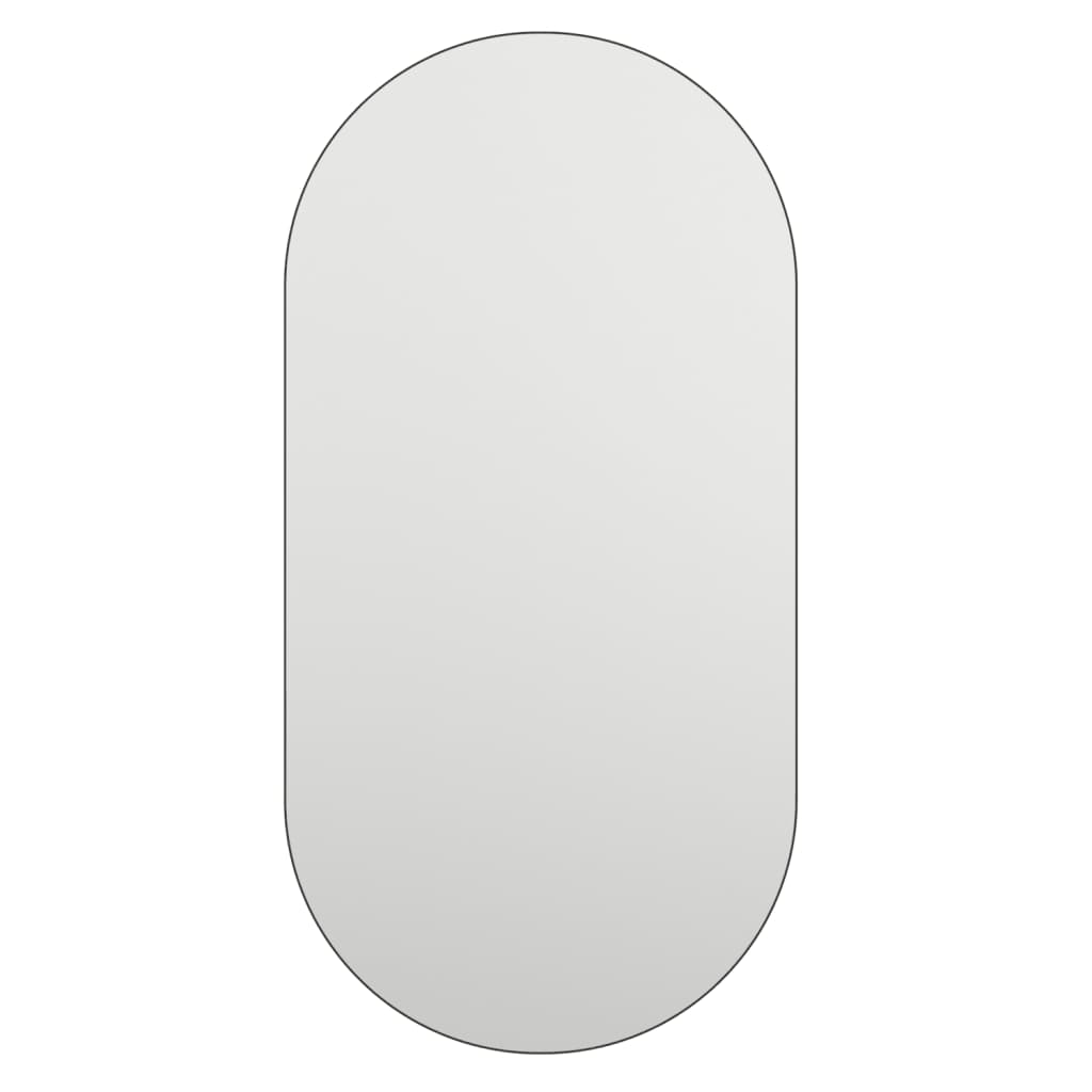 Mirror 40x20 cm Glass - Sleek and Spacious Wall Mirror - Sudd