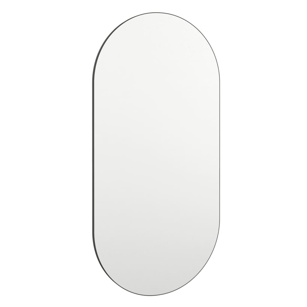 Mirror 40x20 cm Glass - Sleek and Spacious Wall Mirror - Sudd