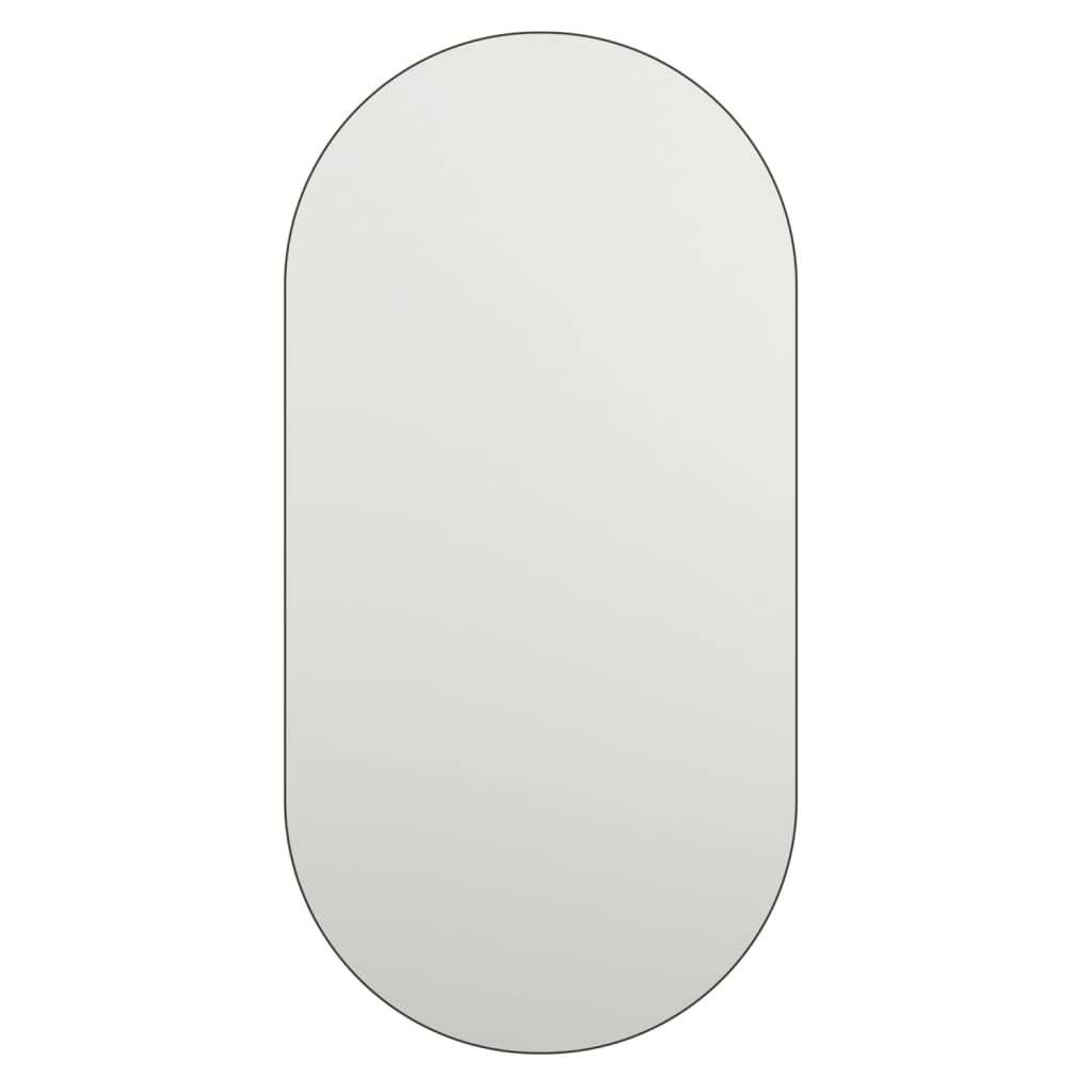 White Oblong Mirror 80x40 cm - Sudd