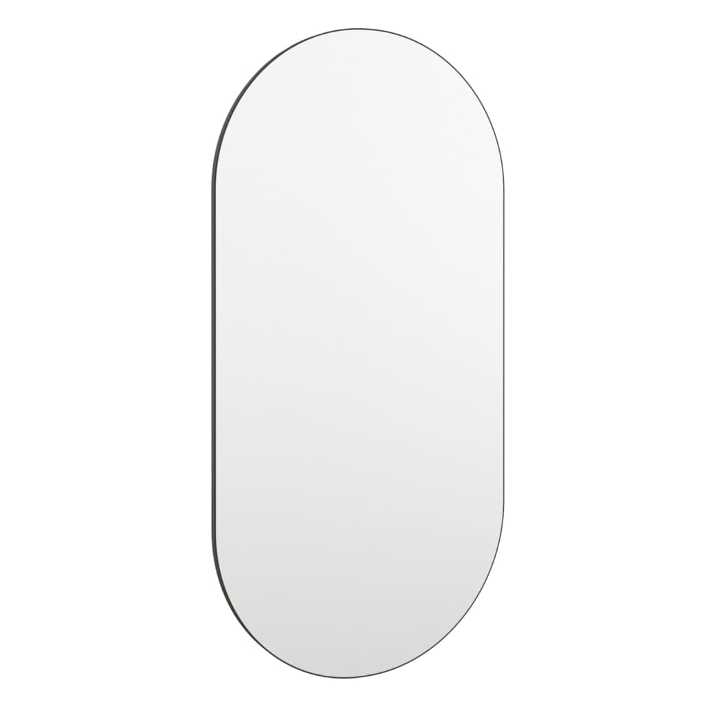 White Oblong Mirror 80x40 cm - Sudd