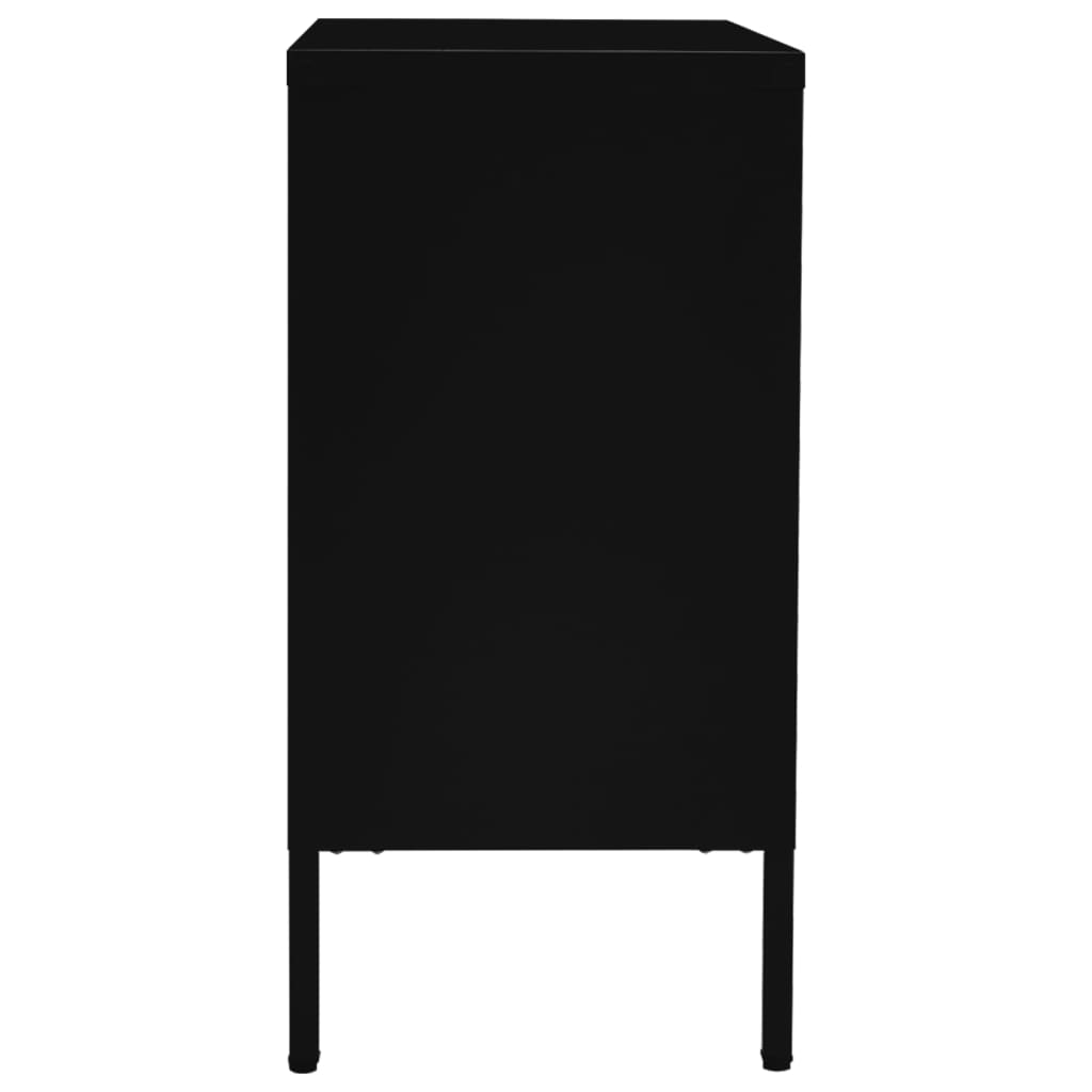 Black Steel Sideboard - Sudd