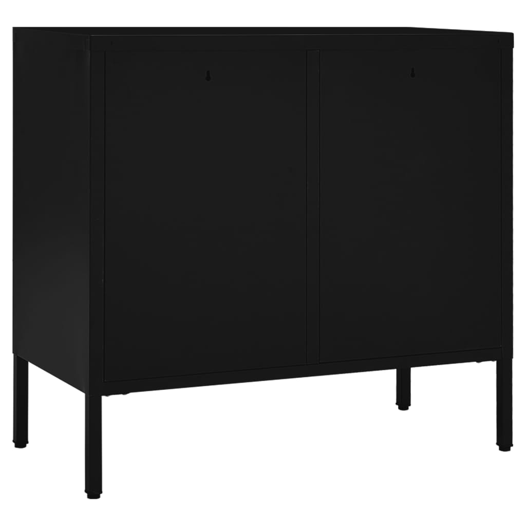 Black Steel Sideboard - Sudd