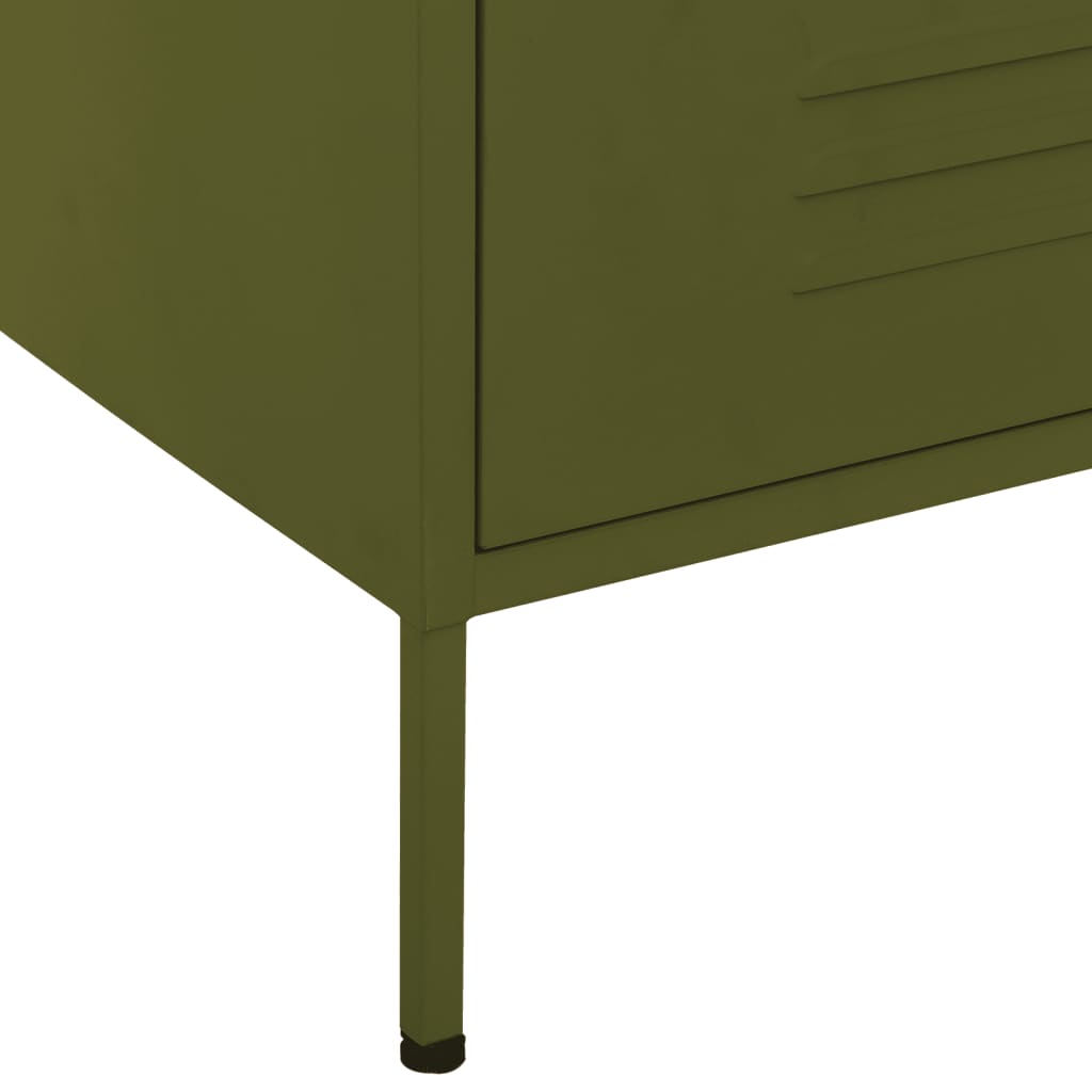 Green Steel Chest of Drawers - Sudd