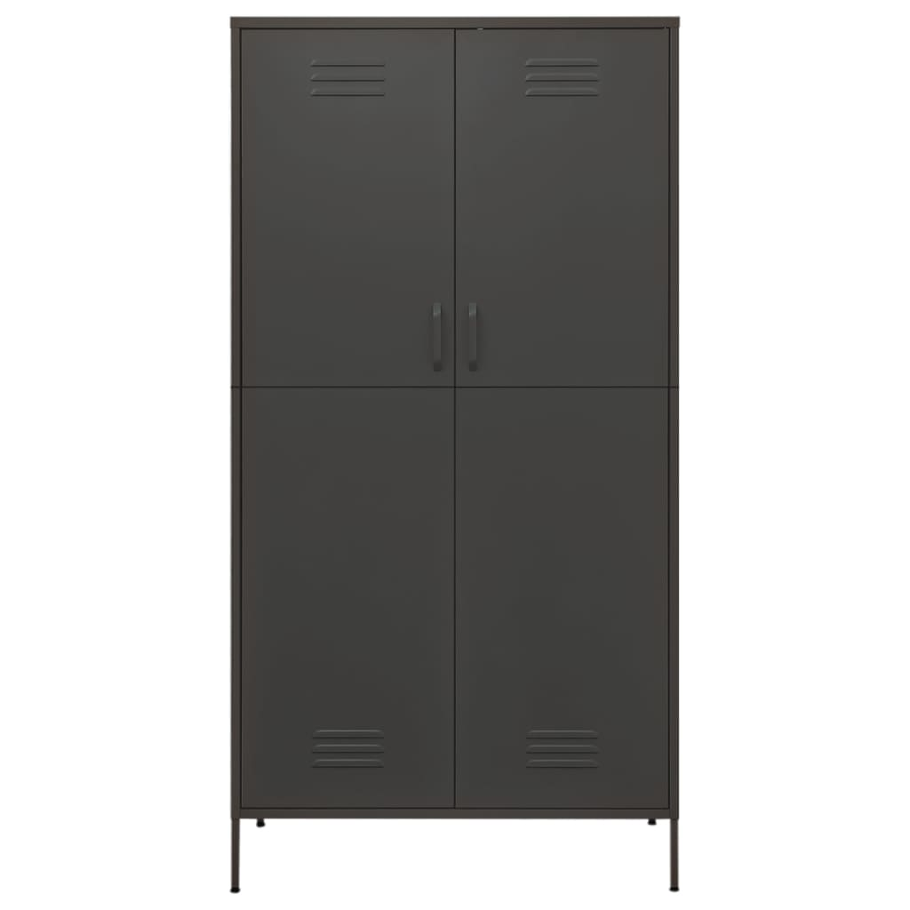 Anthracite Steel Wardrobe - Sudd