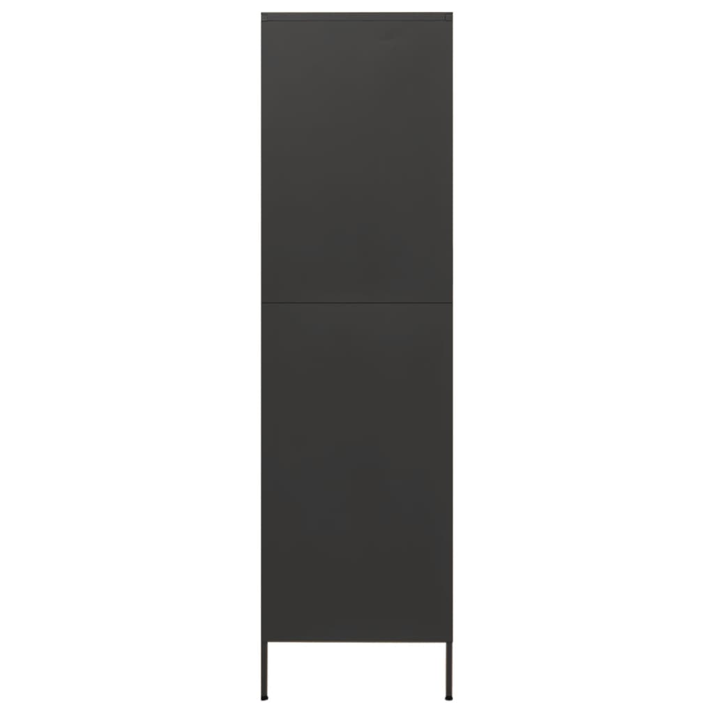 Anthracite Steel Wardrobe - Sudd