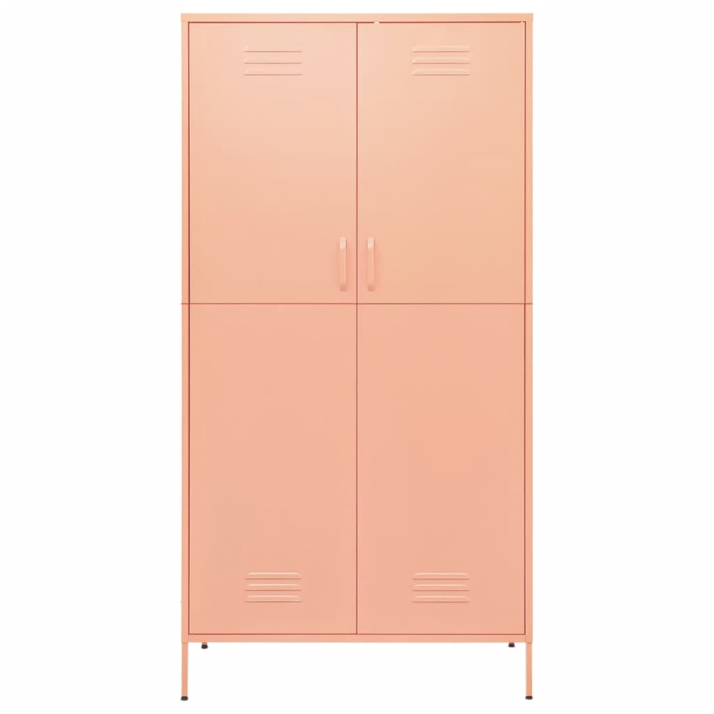 Pink Steel Wardrobe - Sudd