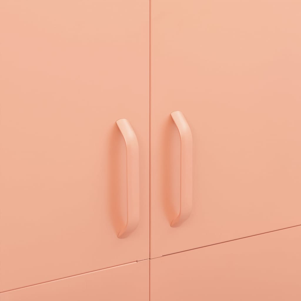 Pink Steel Wardrobe - Sudd