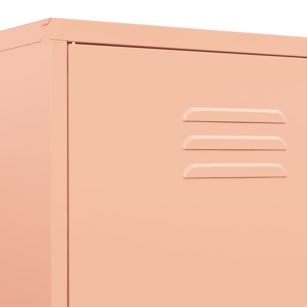 Pink Steel Wardrobe - Sudd