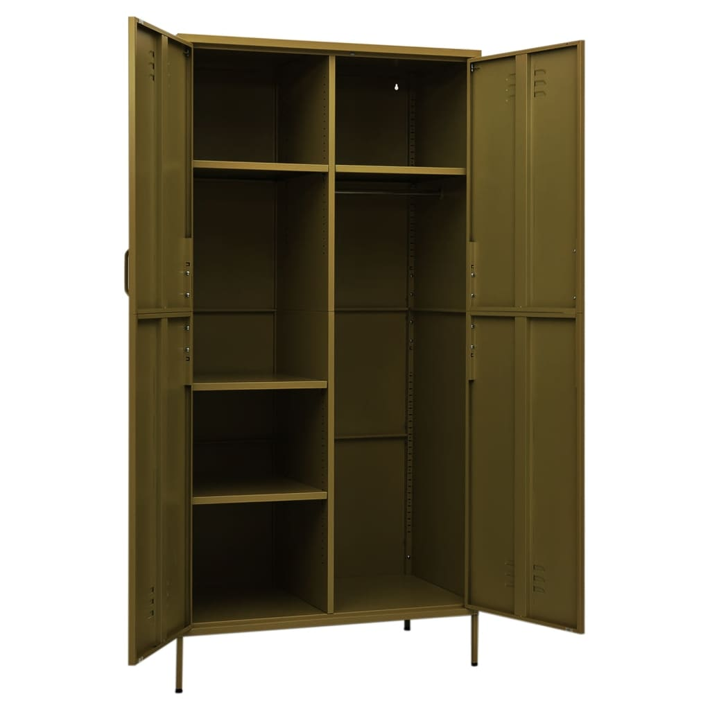 Green Steel Wardrobe - Sudd