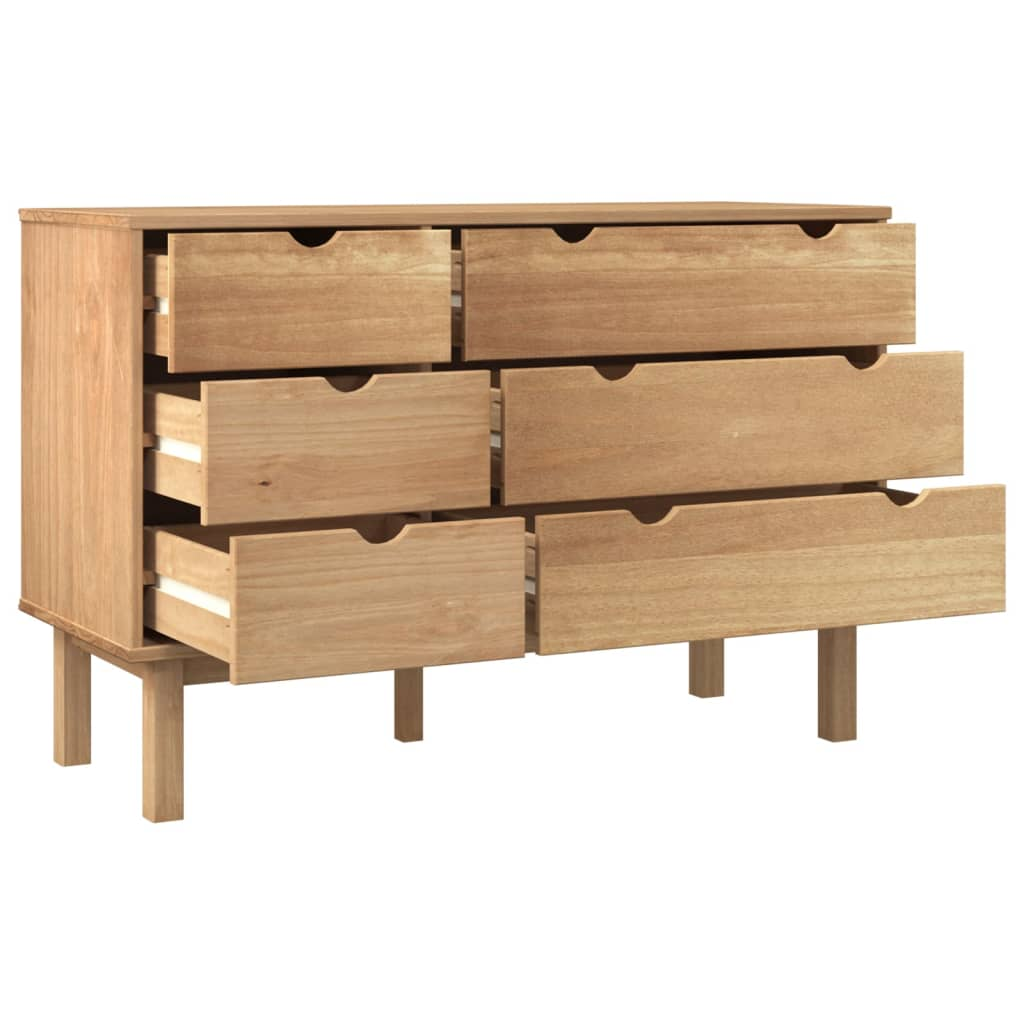 Pine Drawer Cabinet Large - Sudd