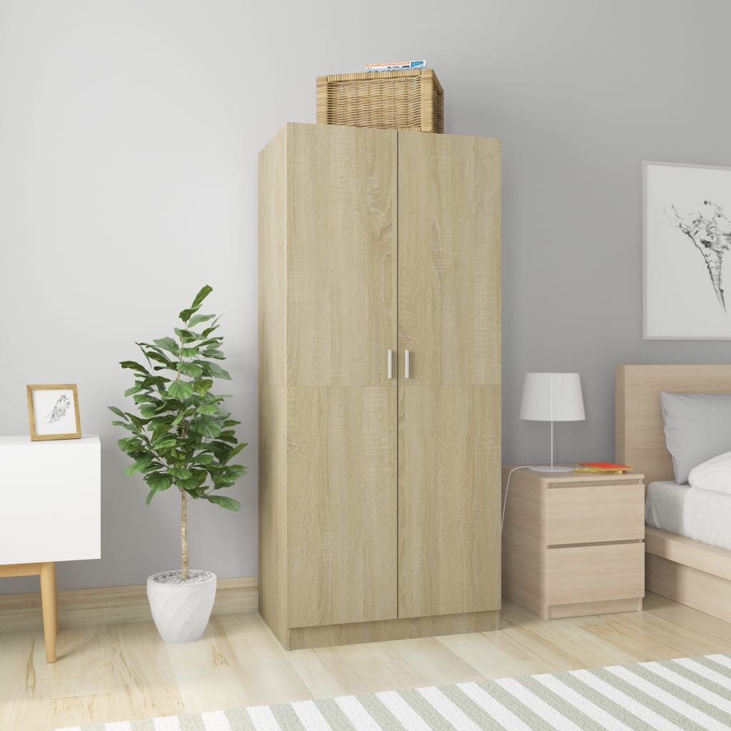 Sonoma Oak Wardrobe - Sudd