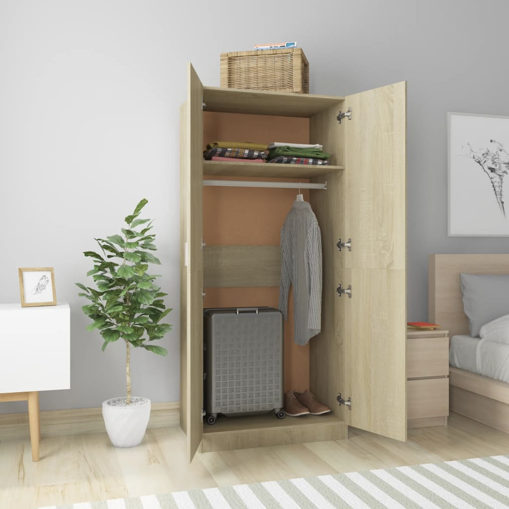 Sonoma Oak Wardrobe - Sudd