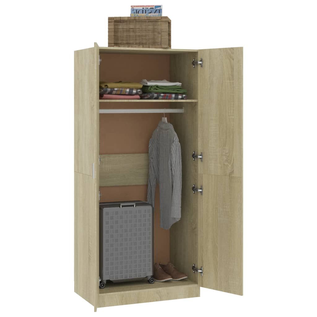 Sonoma Oak Wardrobe - Sudd