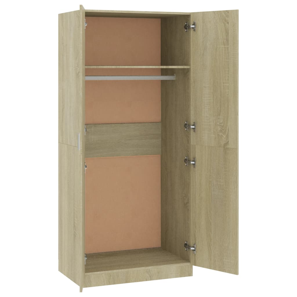 Sonoma Oak Wardrobe - Sudd