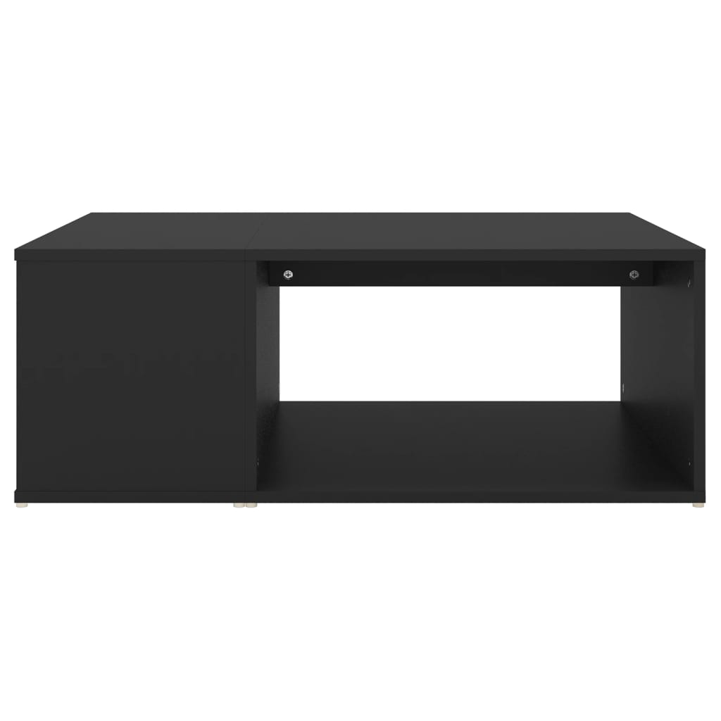 vidaXL Coffee Table Black 90x67x33 cm Engineered Wood - Sudd