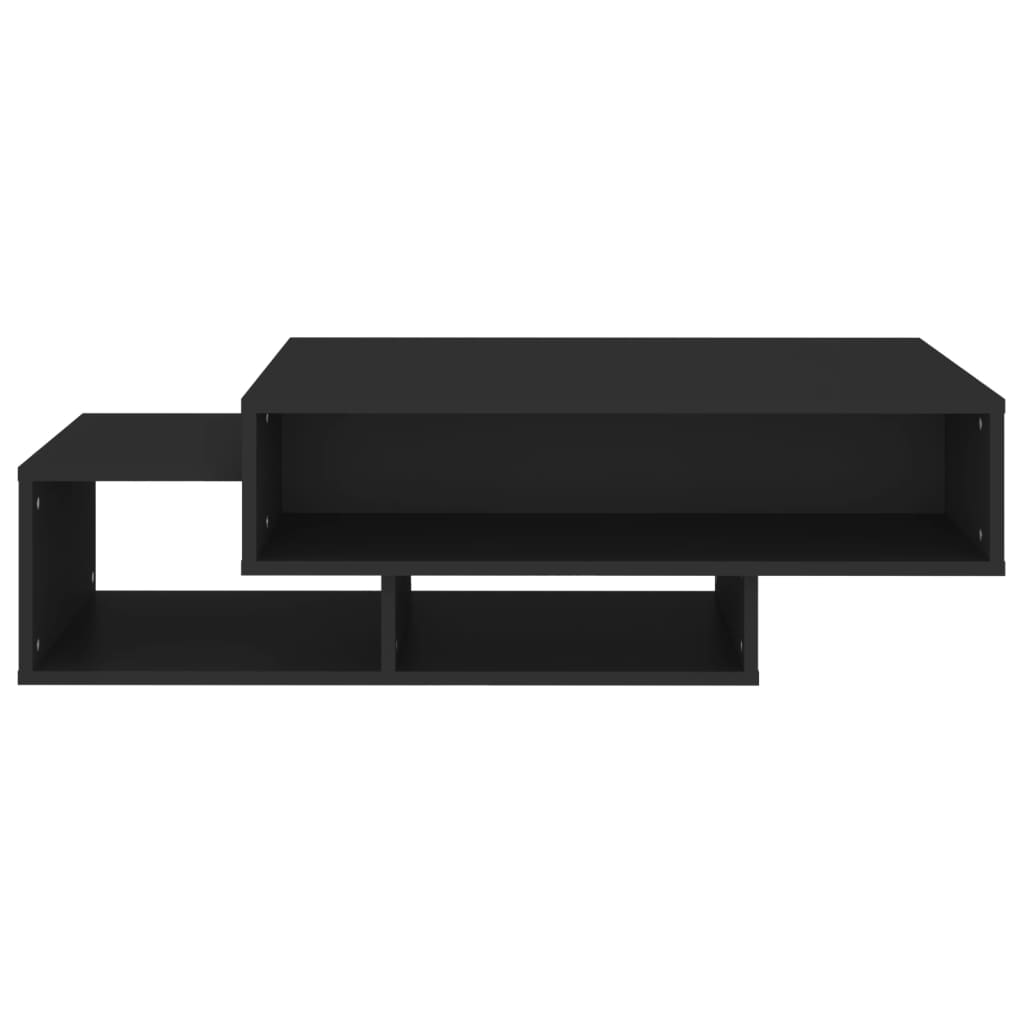 vidaXL Coffee Table Black 105x55x32 cm Engineered Wood - Sudd