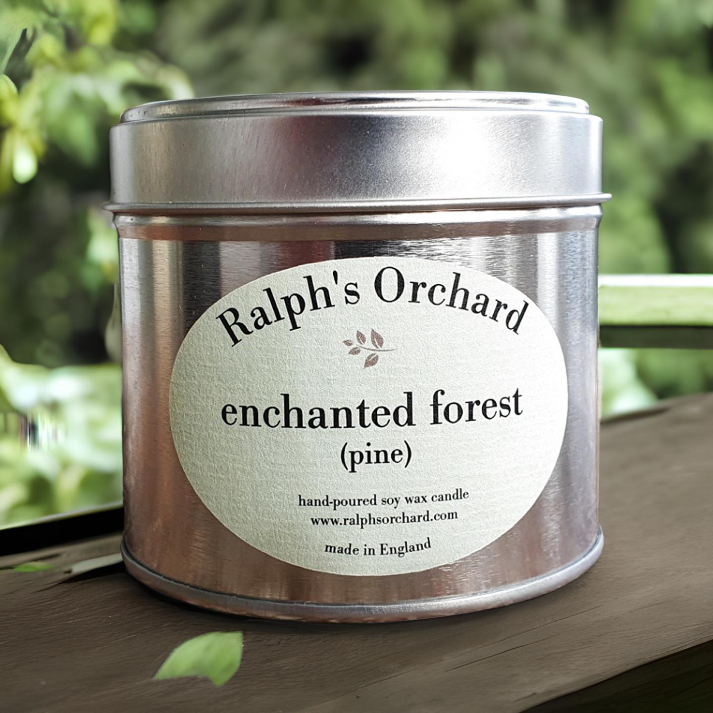 Enchanted Forest (Pine) Scented Candle - Sudd