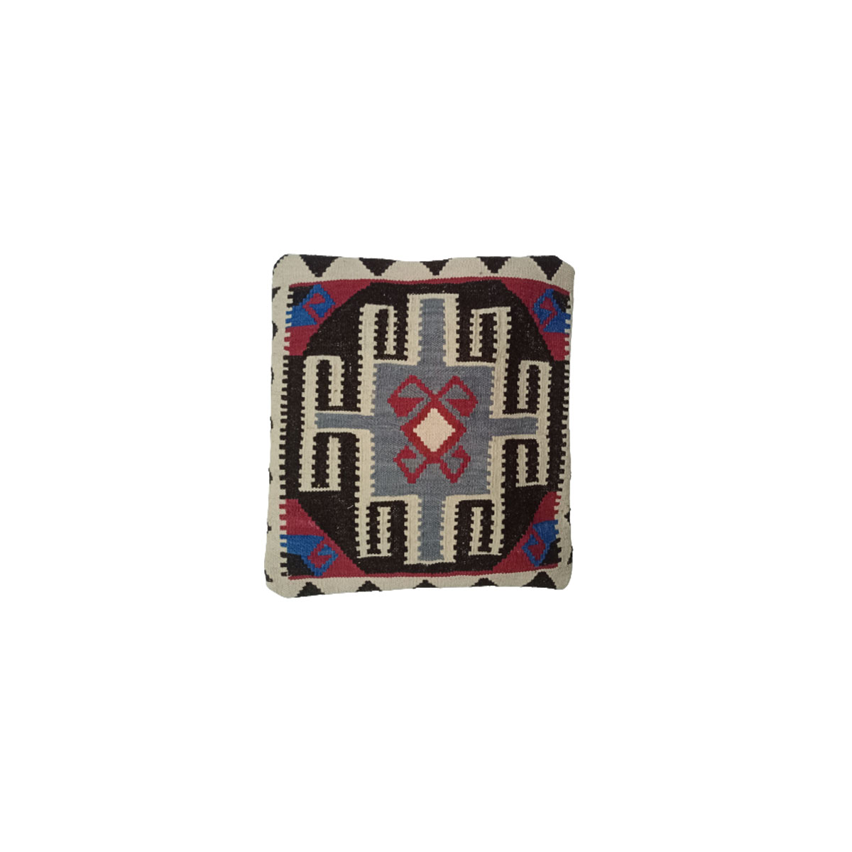 Kilim Handwoven Rosy Finch Cushion Cover - Sudd