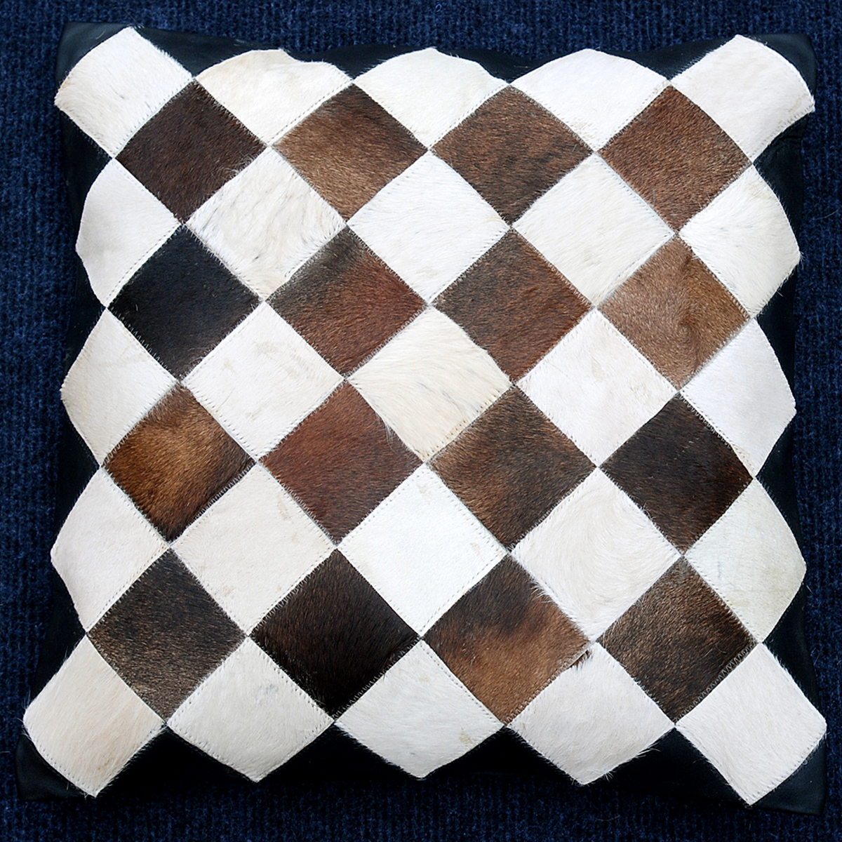 Cowhide Leather Cushion Cover - Sudd