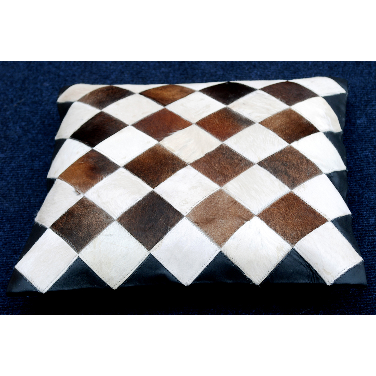 Cowhide Leather Cushion Cover - Sudd