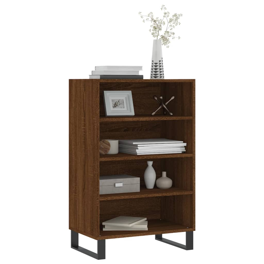 Brown Oak Highboard - Sudd