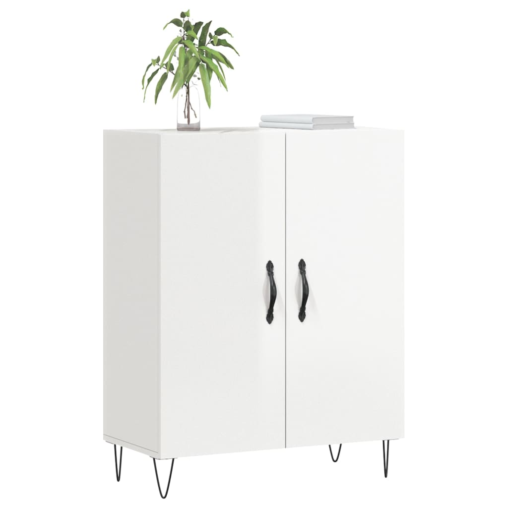 High Gloss White Sideboard - Sudd