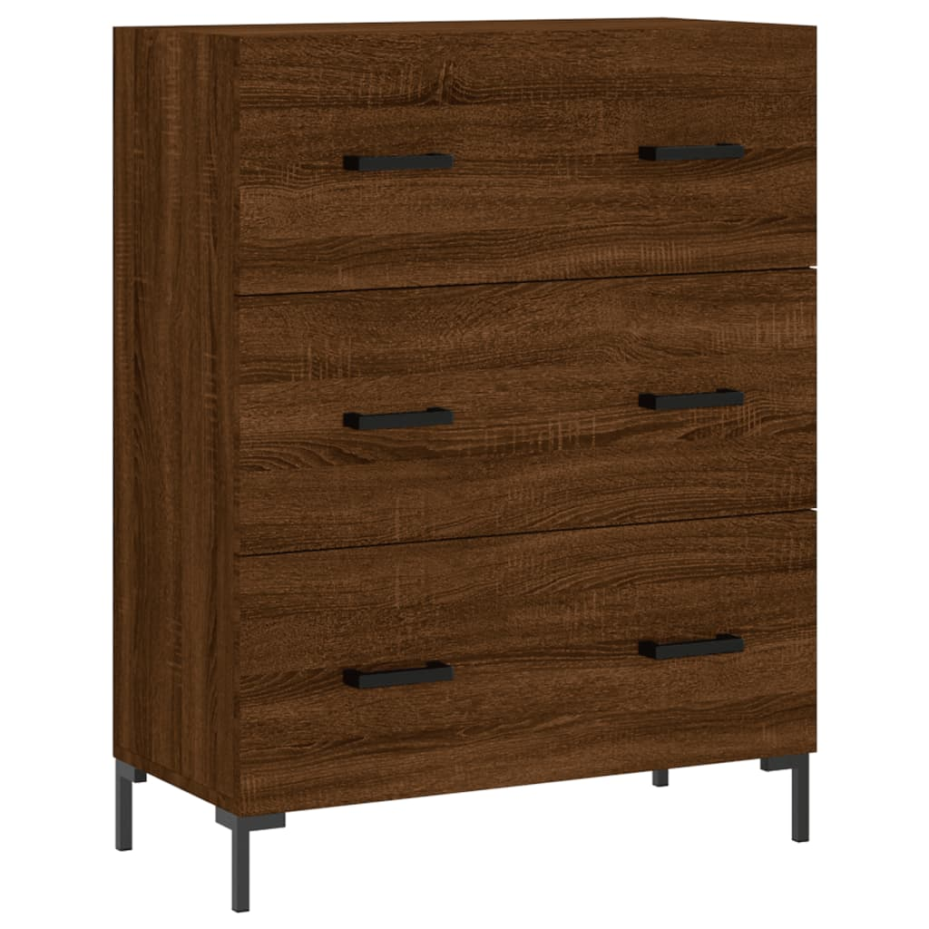 Brown Oak Sideboard - Sudd