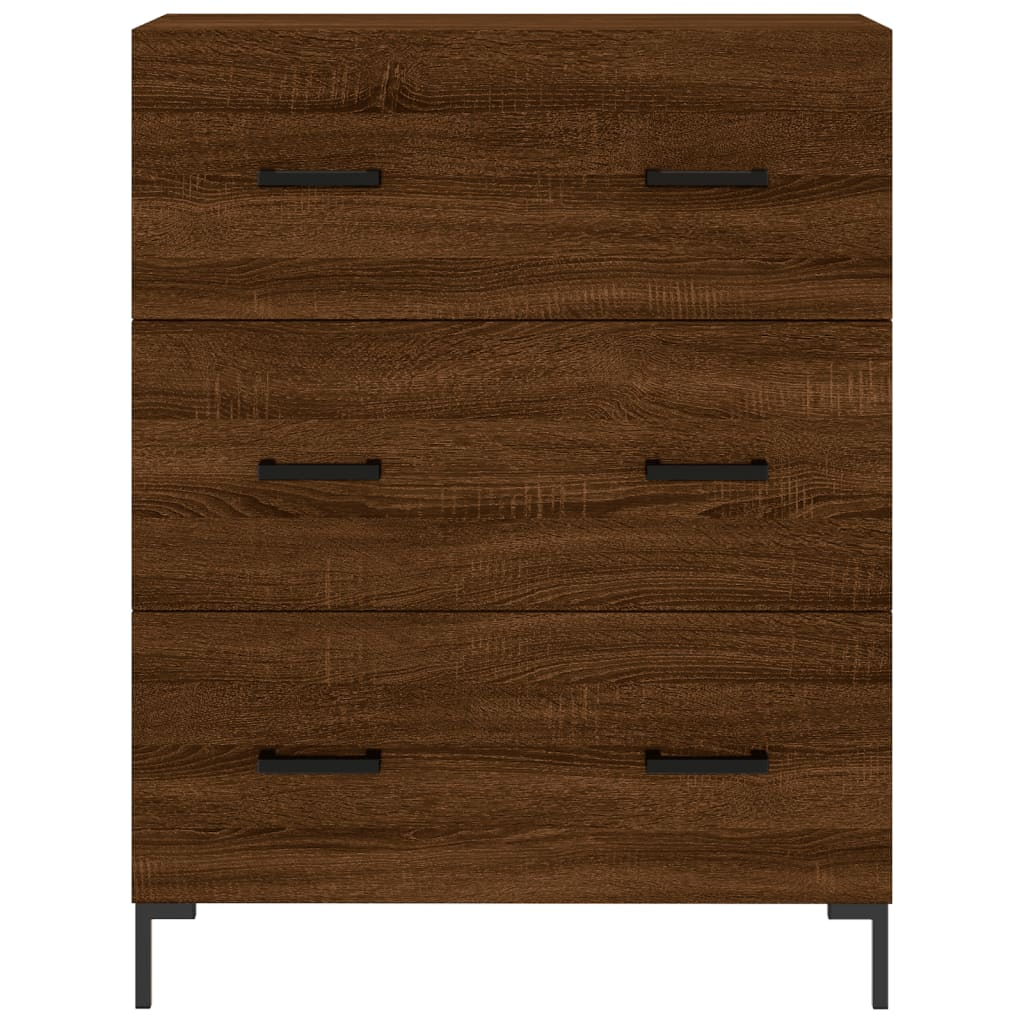 Brown Oak Sideboard - Sudd